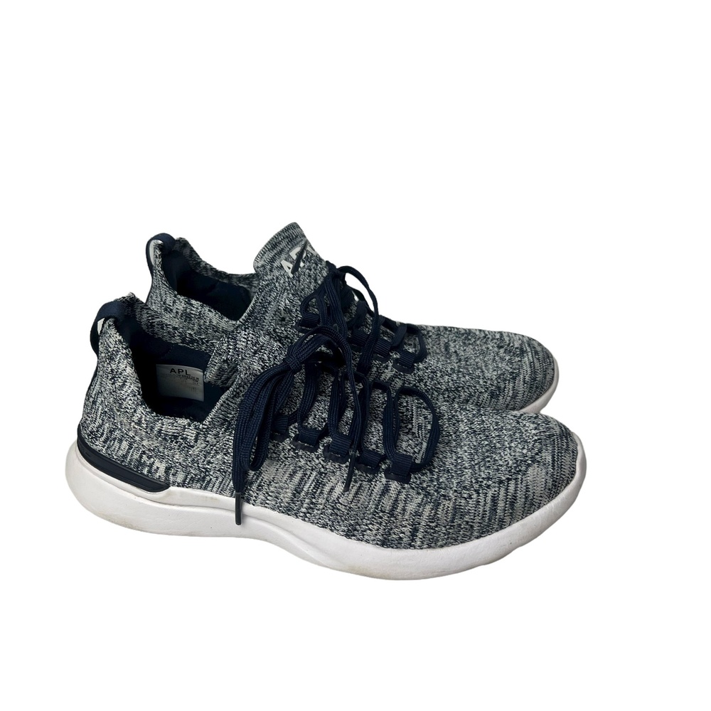 APL TechLoom Breeze Seamless Women's Size 8 Stretch Rubber Outsole Navy/White